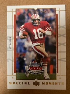 2000 Upper Deck Super Bowl Special Moments Joe Montana (auction for 1 Card)** - Picture 1 of 2