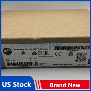1756-IA32 New Sealed 1756-IA32 ControlLogix 32 PT D/I 120V AC Module US Free Tax - Picture 1 of 7