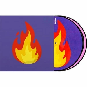 Serato Reversible Emoji Picture Disc #2 Flame/Record 12" Control Vinyl Record... - Picture 1 of 1
