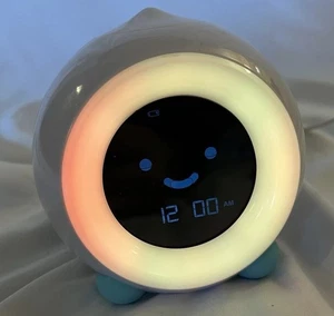 Mella Little Hippo Ready To Rise Kids Children Sleep Trainer Clock Sound Machine - Picture 1 of 9