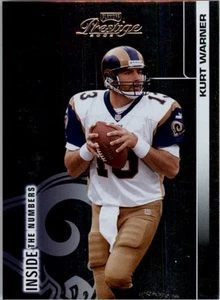 Playoff Prestige Inside the Numbers 2002 #IN6 Kurt Warner - casi nuevo-como nuevo - Imagen 1 de 2