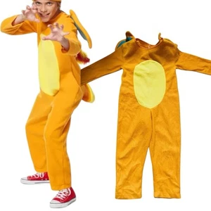 Pokemon Charizard Orange Halloween Dress Up Costume By Rubie’s Boy’s size M 8/10 - Picture 1 of 7