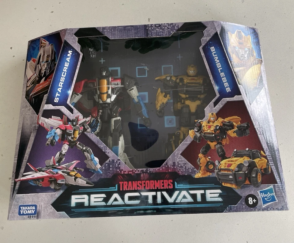 Transformers Reactivate Video Game-Inspired Bumblebee and Starscream 2-Pack