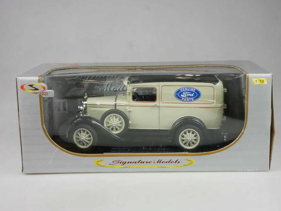 Signature Models 1/18 1931 Ford Delivery Truck Genuine Parts 18137 Box 132924 - Bild 1 von 4