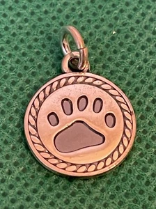 Boyd’s Bear Paw Print Sterling Silver .925 Pendant Charm - Picture 1 of 6