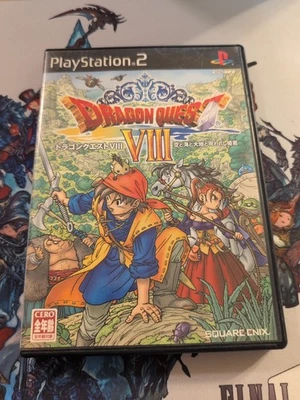Dragon Quest VIII Journey of the Cursed King PlayStation 2 PS2 Japanese Import - Image 1 of 4
