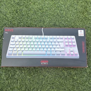 CHERRY XTRFY K4V2 TKL, Wired Gaming Keyboard without Numpad, UK-Layout (QWERTY) - Picture 1 of 3