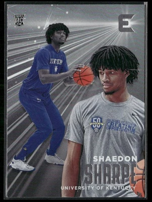 2022 Panini Essentials Draft Picks Shaedon Sharpe #17 - Image 1 of 2
