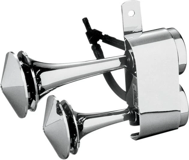 Rivco Air Horn Chrome for Harley Davidson Motorcycles - Image 1 of 1