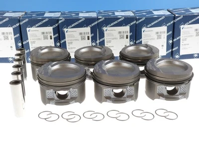 6x KOLBENSCHMIDT KOLBEN SATZ 81,51mm FORD MERCEDES VW 2.8 AAA AES Übermaß 0,50 - Bild 1 von 4