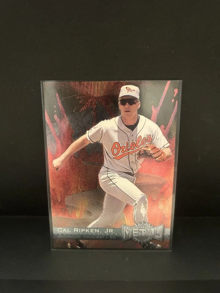 Fleer Metal Universe 1996 Cal Ripken Jr. Baltimore Orioles #9 Foto 1 de 1