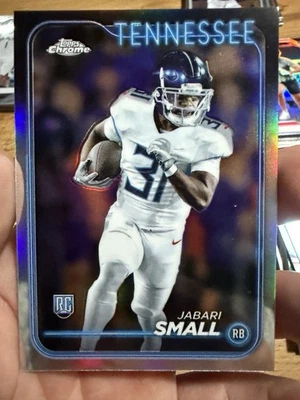 2024 Topps Chrome - Rookies Jabari Small #275 Refractor (RC) - Image 1 of 2