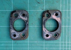 Stromberg 150 To SU Manifold Adapter Spacers Twin Pair - Picture 1 of 16