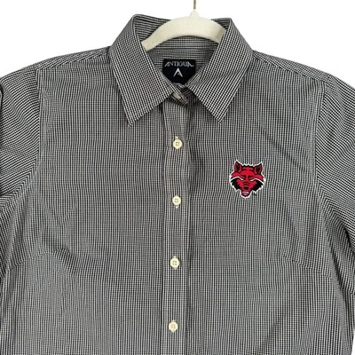 Arkansas State Red Wolves Shirt Womens Medium Button Down Long Sleeve NCAA - Image 1 of 4