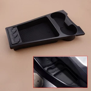 Caja de almacenamiento portavasos apta para Toyota Prius 2010-2015 consola central con alfombrilla nueva - Imagen 1 de 5