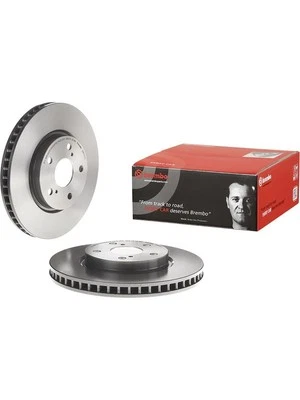 Brembo Disc Brake Rotor (Single) 296mm fits Toyota Crown 3.0 GRS182 (09.A717.11) - Image 1 of 4