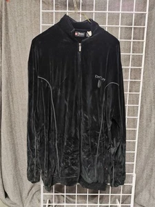 VTG 90s DADA Supreme Men's Size 3XT Velour Full Zip Rare - Picture 1 of 5