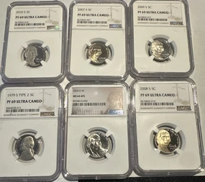 [ Lot of Six ] 1979-S Type 2, 2007,2008,2009,2010, 2024 D Key Date - Picture 1 of 2