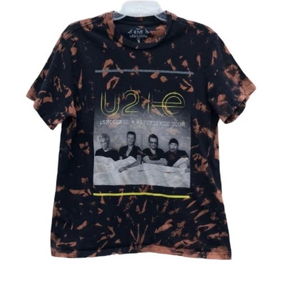 Camiseta grande para mujer U2 Innocence & Experience 2015 Tour Acid Tie Dye EDUN LIVE Foto 1 de 4