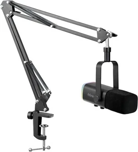 USB Dynamisch Mikrofon XLR Streaming Mikrofon mit Arm Podcast Gaming Mikrofon - Bild 1 von 6