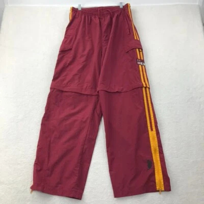 Pantalones cargo vintage Y2K Florida Seminoles para hombre M rojos holgados sueltos pierna ancha patín * Foto 1 de 4