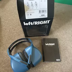 MSA left/RIGHT - High- Headband Earmuff Blue Attenuation 33 SNR - Picture 1 of 6