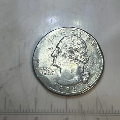 1998 D Washington Quarter DDO Error In God We Trust Rim Error - Image 1 of 4