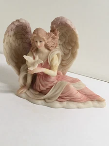 Seraphim classic Angel Roman figurine Angel of Mercy beautiful Evangeline wings  - Picture 1 of 11