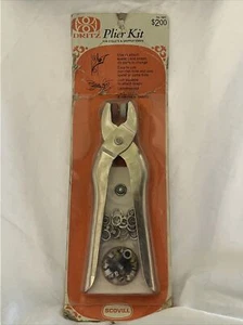 Vintage Dritz Ösenzange Set Made in USA Neu im Paket - Bild 1 von 2