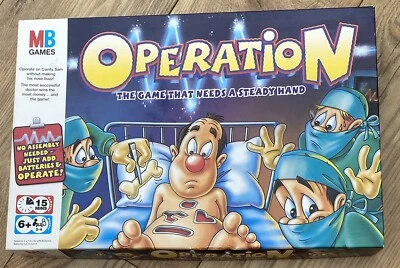 MB Games Operation Game 2006 Brain Freeze Ice Cream Version - Tested Working - Image 1 of 4