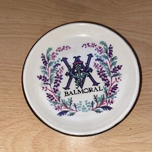 Small dish made for Balmoral - Boncath Pottery C Dorn Williams 79 royal souvenir