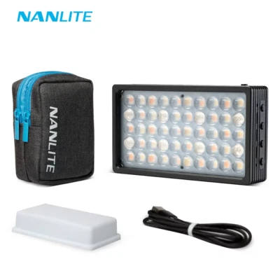 Nanlite LitoLite 5C RGB LED Video Light Portable Photography Lighting 2700-7500K - Image 1 of 4