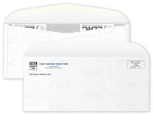 96301 #10 FDIC Tint Envelope 9 1/2 x 4 1/8" QTY 250 - Picture 1 of 1