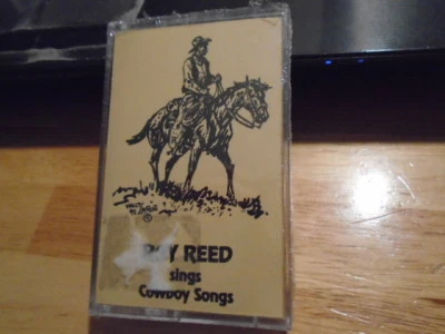 SEALED RARE OOP Ray Reed CASSETTE TAPE Sings Cowboy Songs folk INDEPENDENT n.m. - Image 1 of 2