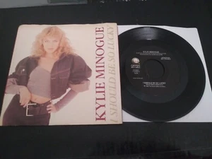 Kylie Minogue – I Should Be So Lucky VG++ Promo 45 Geffen Record/Pic Sleeve 1988 - Picture 1 of 5