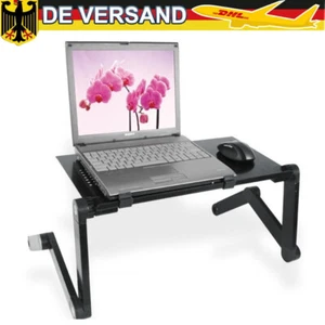 Laptop Alu ständer Betttisch höhenverstellbar Klappbarer Laptoptisch klappbar - Bild 1 von 9
