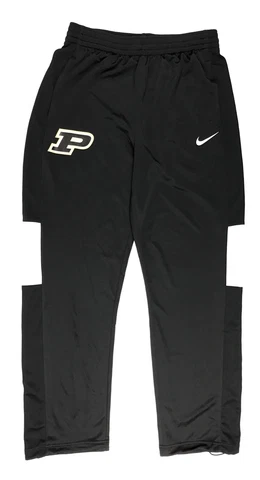 Nike Purdue Boilermakers Basketball Rivalry Warmup Pant Black Men's L 802334 Cover