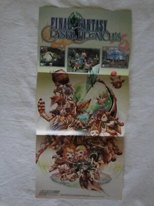 Final Fantasy: Crystal Chronicles Nintendo Power GameCube Poster 2004 RAR - Bild 1 von 3