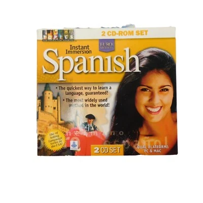 Instant Immersion Spanish, 2 CD Rom Set, PC & Mac - Image 1 of 4