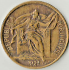 Portugal 50 Centavos 1926, Münze, km # 575, sitzende Figur, CIR. # 12
