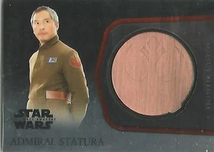 Star Wars Force Awakens Chrome: M-5 "Statura" Bronze Medallion Relic Card #43/50 - Picture 1 of 1