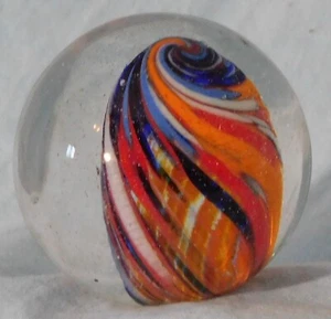 Mármol hecho a mano contemporáneo Andy Davis, 1 13/16" de diámetro, #9104F - Imagen 1 de 9