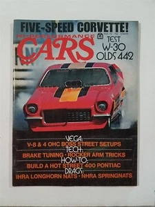 Revista Hi-Po Cars noviembre 1972 - Olds 442 - Corvette - El Camino - Tom McEwen - Imagen 1 de 2