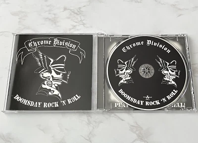 Chrome Division Doomsday Rock N Roll CD ORIGINAL Nuclear Blast RARE Dimmu Borgir - Image 1 of 4