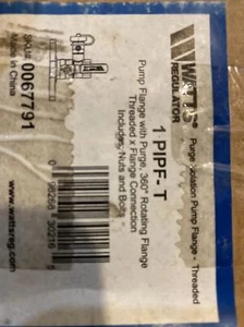 Watt 0067791 Isolierpumpe Flansch mit Spülanschluss 1" PIPF-T - Bild 1 von 5