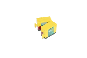 Lego® Eisenbahn 9V RC TRAIN 4560 Zubehör Box GELB ZUG - Bild 1 von 1