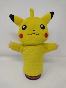Vintage 1998 Nintendo Pokemon Pikachu Bath Mitt Washcloth Glove Playfully Yours - Picture 1 of 5