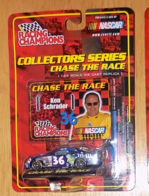 肯·施拉德 1/64 2001 年 M&M`S 四届七月彩绘学校赛车冠军 — 第 1/1 张图片