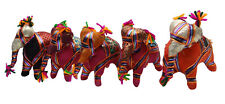 Traditional Rajasthan Handmade Stuffed Elephant Ethnic Indian Craft-SPf