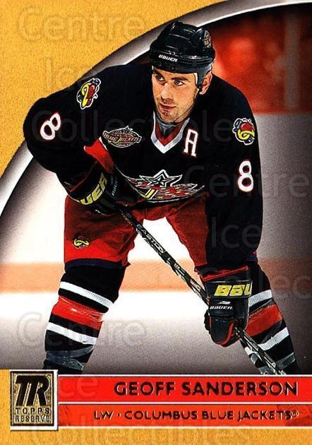 2001-02 Topps Reserve #51 Geoff Sanderson - Image 1 of 1